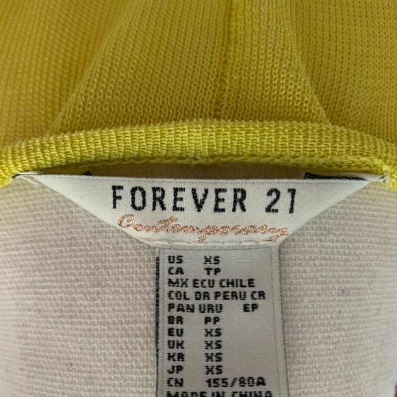 Forever 21 Bright Yellow Extra Long Summer Sweater - Picture 5 of 5